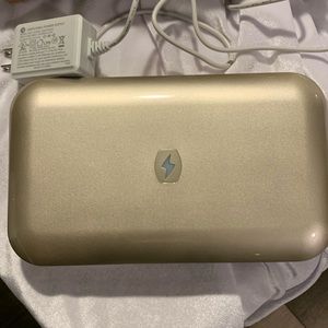 Phone Soap UV phone sanitizer .